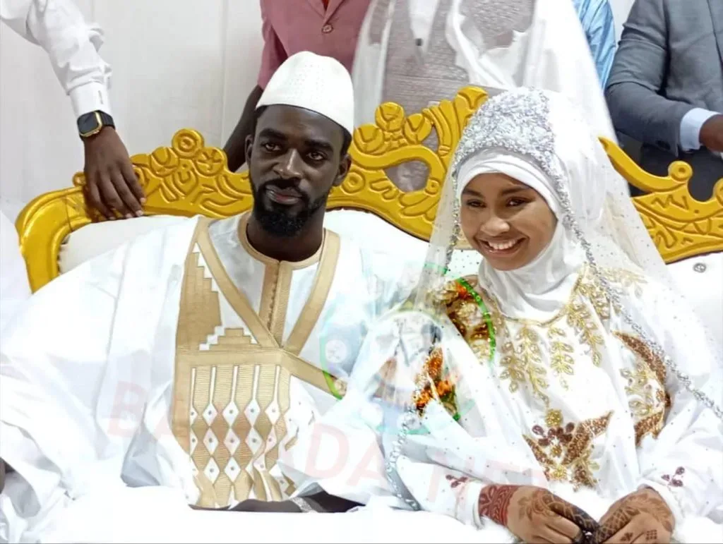 Couple mariage musulman africain — mariage halal islamique